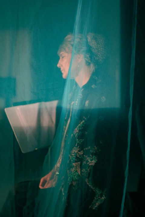 Moscow Nights Presents: Sketches from a Poet's Life - Created by Natasa Ramer, Starring Diana Shortes as Anna Akhmatova and Kathy Randels as Valya - videography by Sarah Rochis - Filmed at Tulane University, New Orleans, Louisiana