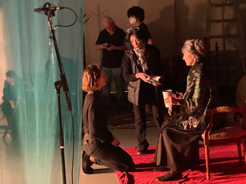 Moscow Nights Presents: Sketches from a Poet's Life - Created by Natasa Ramer, Starring Diana Shortes as Anna Akhmatova and Kathy Randels as Valya - videography by Sarah Rochis - Filmed at Tulane University, New Orleans, Louisiana