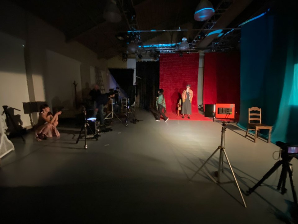 Moscow Nights Presents: Sketches from a Poet's Life - Created by Natasa Ramer, Starring Diana Shortes as Anna Akhmatova and Kathy Randels as Valya - videography by Sarah Rochis - Filmed at Tulane University, New Orleans, Louisiana