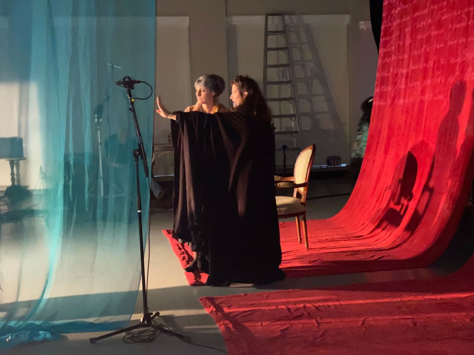 Sketches from a Poet's Life - Created by Natasa Ramer, Starring Diana Shortes as Anna Akhmatova and Kathy Randels as Valya - videography by Sarah Rochis