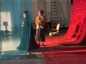Moscow Nights Presents: Sketches from a Poet's Life - Created by Natasa Ramer, Starring Diana Shortes as Anna Akhmatova and Kathy Randels as Valya - videography by Sarah Rochis - Filmed at Tulane University, New Orleans, Louisiana